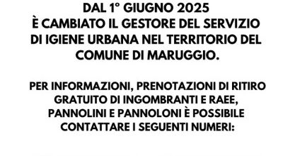 SERVIZIO DI IGIENE URBANA CONTATTI TELEFONICI