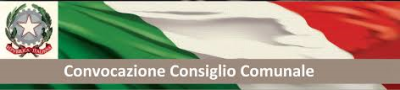 Convocazione Consiglio Comunale