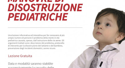 MANOVRE DI DISOSTRUZIONE PEDIATRICA 