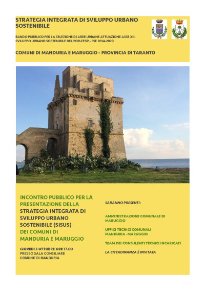 Strategia Integrata di Sviluppo Urbano Sostenibile