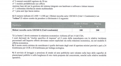 Risposte a quesiti pervenuti. CIG: 728962DF9  